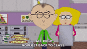 talking mr. mackey GIF by South Park 