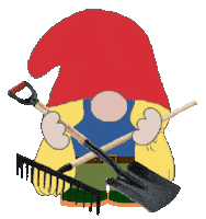Garden Gnome Sticker