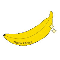 Skin Care Banana Sticker by Glow Recipe