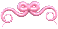 Pink Bow Sticker by Aliina Kauranne