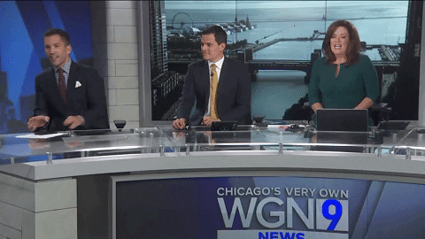 Chicago Bears Dancing GIF by WGN Morning News