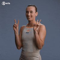Elise Mertens Thumbs Up GIF by WTA