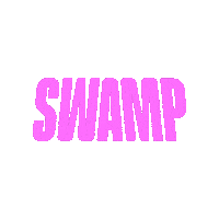 Logo Pink Sticker by Swamp