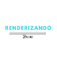 architecture rendering Sticker