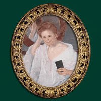 whatsthegif meme phone selfie flash GIF