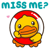 Emoji Love Sticker by B.Duck