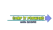 SupportSCOPE scope supportscope campitforward summercampopportunitiespromoteeducation Sticker