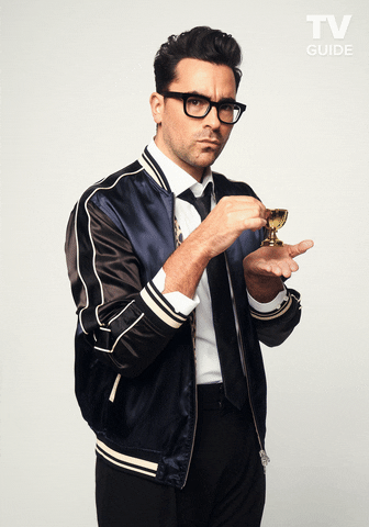 tvguide tea schitts creek dan levy david rose GIF