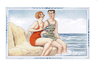 beach 1930s by GIF IT UP