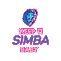Simba Sticker by Are Agency