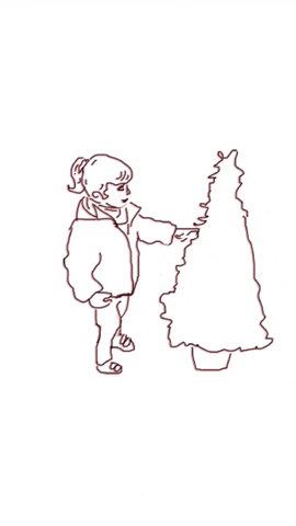 lutxana christmas tree GIF