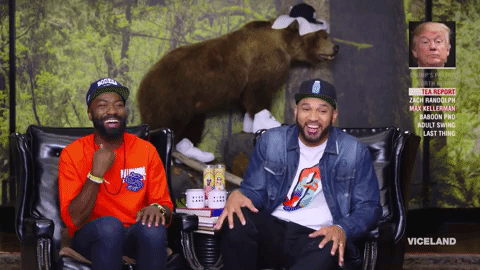 desusandmero giphygifmaker funny reactions desus and mero GIF
