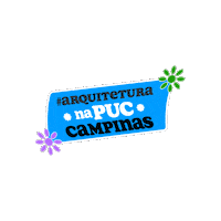 PUC-Campinas arquitetura puc pucc puc-campinas Sticker