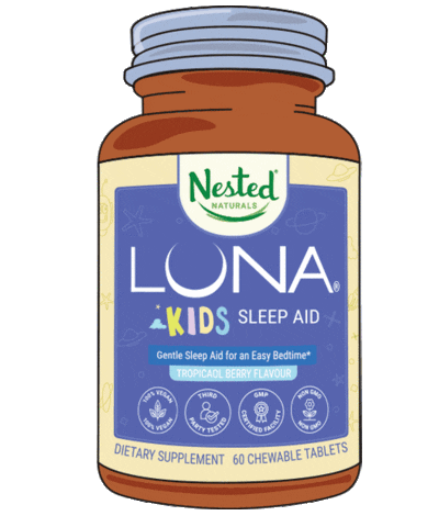 nestednaturals sleep bottle luna supplements Sticker