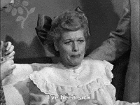 sick i love lucy GIF