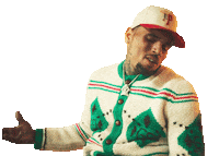 Chris Brown Rvssian Sticker by Rauw Alejandro