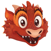Kelloggs_de happy star stars dragon Sticker