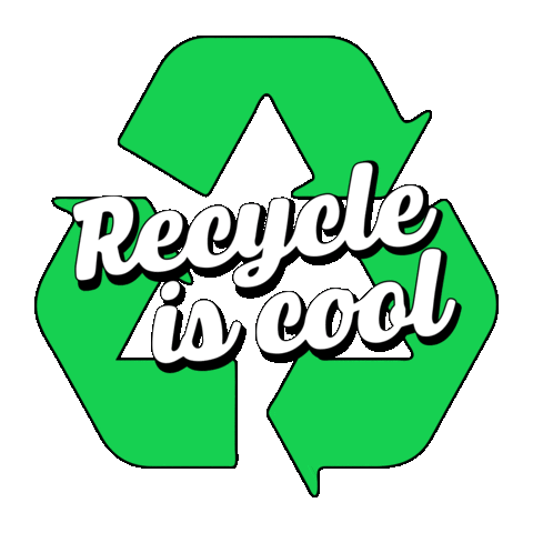 recycle ecology Sticker by Moli Fernyx