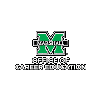 marshallucareer tie marshall mu bowtie Sticker
