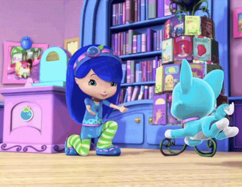 Puppy Love Dog GIF by Strawberry Shortcake
