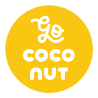 gococonut playcouch play couch gococonut go coconut Sticker