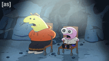 Look Around Omg GIF by Adult Swim