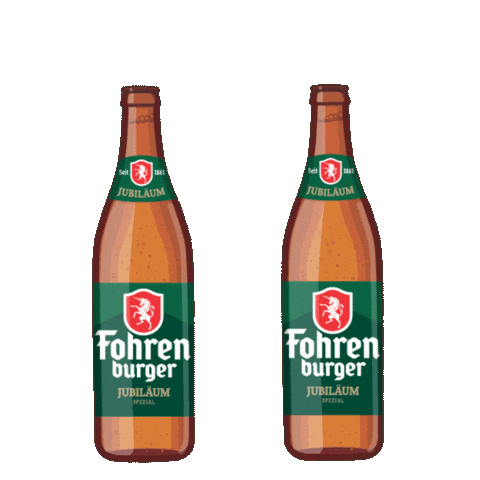 Chin Chin Cheers Sticker by Fohrenburger