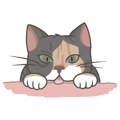 Cat Sleeping Sticker