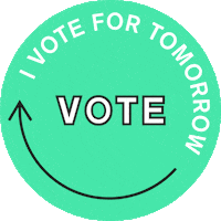 Vote Tomorrow Sticker by The Female Company