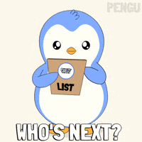 Whos Next Penguin GIF by Pudgy Penguins