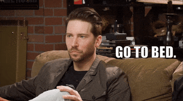 Troy Baker Go To Bed GIF by RETRO REPLAY