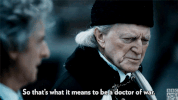 doctor of war GIF by BBC America