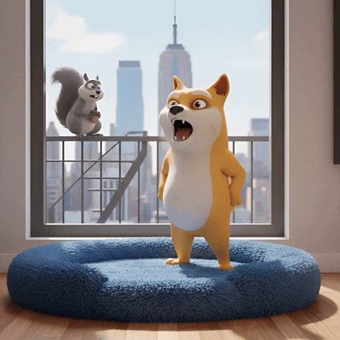 Animation Yelling GIF by Doge Pound