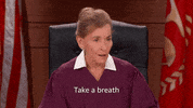 Calm Down Judge Judy GIF by Amazon Freevee