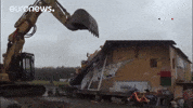 Destruction GIF by euronews