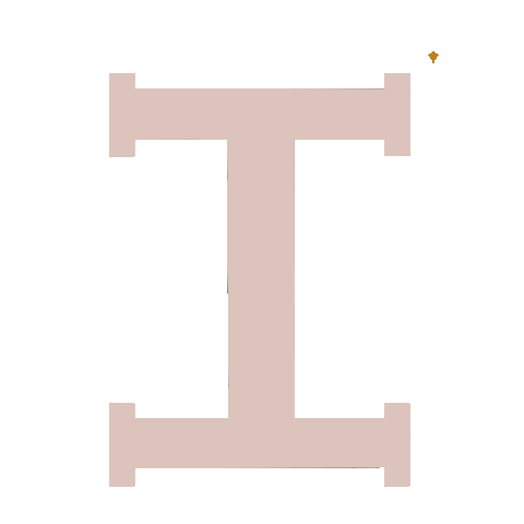 Pink Gold Sticker