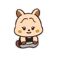 Gidle Mono Sticker