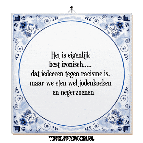 Humor Respect Sticker by Tegelspreuken.nl