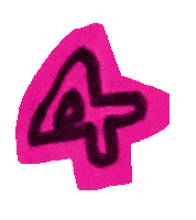 Pink Paper Sticker