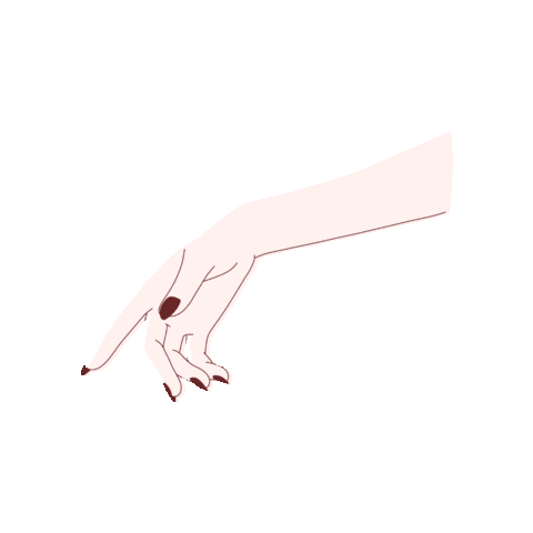 Hand Point Sticker by Franck