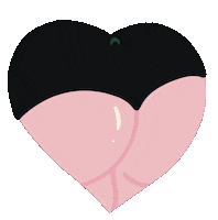 Heart Bouncing Sticker by wearhuha
