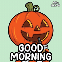 Good Morning Halloween GIF by VeeFriends