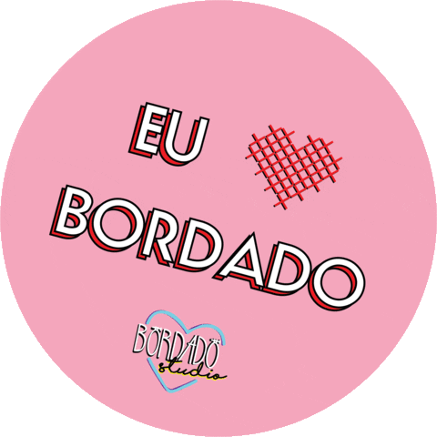 bordadostudio giphyupload studio embroidery bordado Sticker