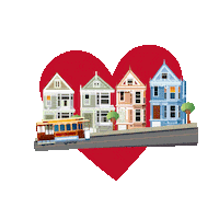 Valentines Day Love Sticker by SFMTA-Muni