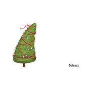 Happy Christmas Sticker by Outcast TV