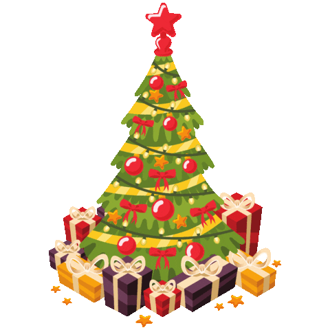 Christmas Tree Sticker by Digital Pratik