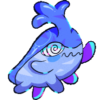 Adri_Cr confused shy indiegame beetle Sticker