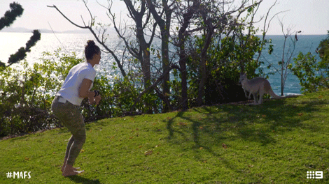 Hopping Channel 9 GIF by Married At First Sight Australia