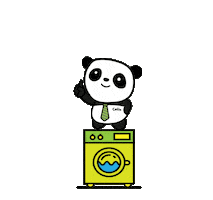 Happy Dance Sticker by The Cheeky Panda