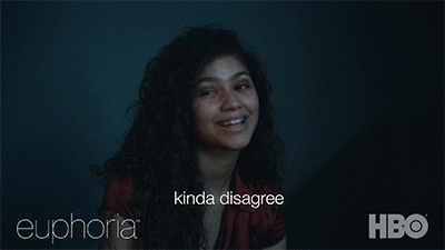 Hbo Disagree GIF by euphoria